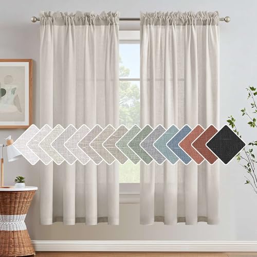 H.VERSAILTEX Pale Oak, 52 inch W X 72 inch L - color: Pale Oak, size: 52"W x 72"L (Pack of 2)