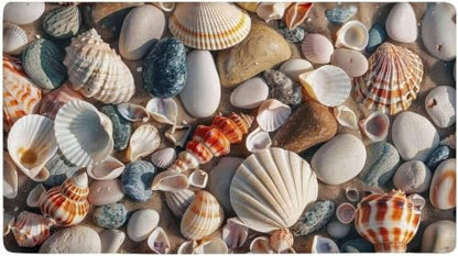 Kitchen Floor Mat 36x20in Waterproof Anti-Fatigue Kitchen Mats - color: Sea Shell