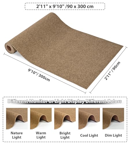 jxgzyy Outdoor Runner Rug 2'11" x 9'10" with Scraper Pile - color: Brown, size: 2'11" x 9'10" (Rectangular)