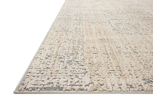 Loloi Amber Lewis Bexley Natural/Slate 2'-7" x 12'-0" Runner Rug - color: Natural / Slate, size: 2'7" x 12' (Rectangular)