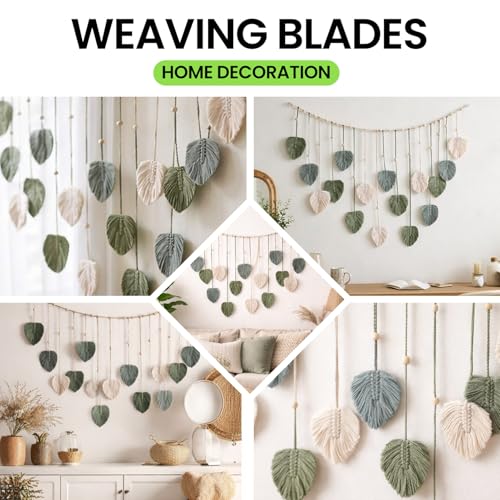 Boho Chic Rattan Wall Hanging Decor, Lightweight, Durable Polyester, Ideal for Bedroom & Living Room Boho Home Styling