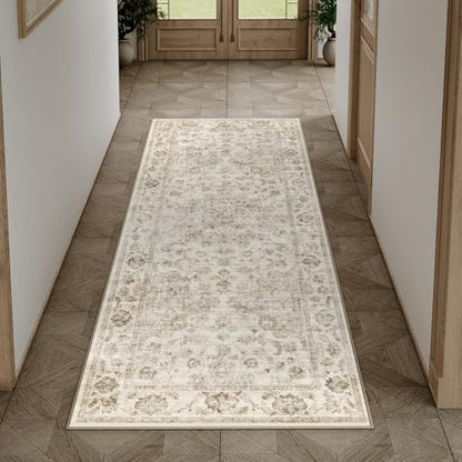 2x5 Beige Neutral Runner Rug - color: Neutral | Beige, size: 2' x 5' (Runner)