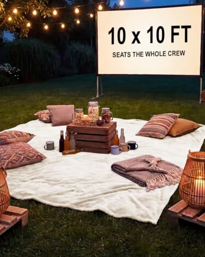 Fleece Blanket Oversized King - Ultra-Soft Flannel Fleece Blanket - Cream - color: 01 - Cream, size: Oversized King (120" x 120")
