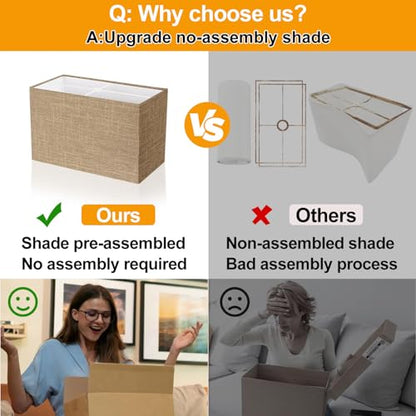 21" Set of 2 Table lamp with USB A+C & AC Outlets, Touch Control 3-Way Dimmable Nightstand Lamps for Bedroom Living Room Office Reading, Champagne Gold Shade Touch Lamps, 5000K LED Bulbs Included - color: Champagne Gold & Matte Black