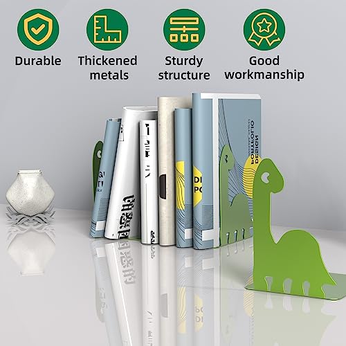 Book Ends,Heavy Duty Metal Bookends Universal Economy Bookends (2)