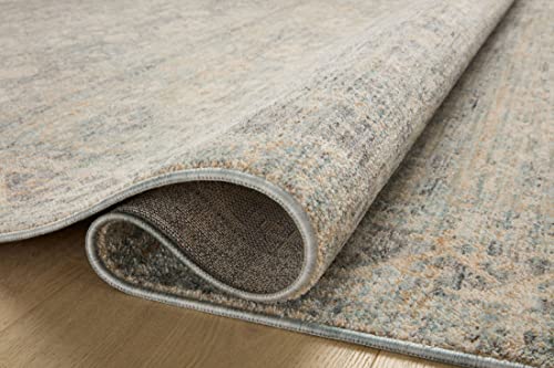 Loloi Angela Rose Blake Sky/Beige 9' x 13' Area Rug - color: Sky / Beige, size: 9' x 13' (Rectangular)