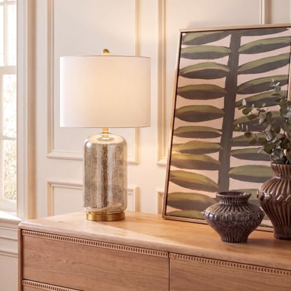 SAFAVIEH Novah Table Lamp, 26" Silver TBL4283A - color: Silver