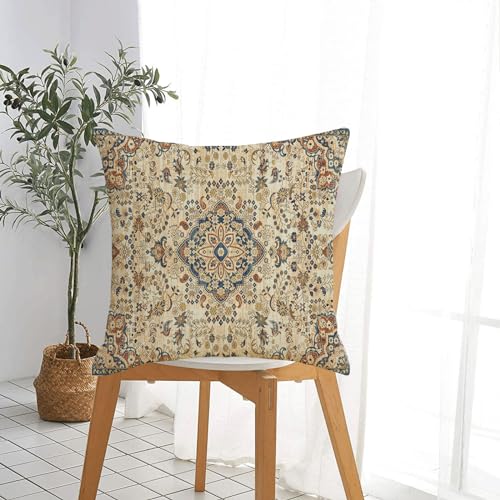 Boho Pillow Covers 18x18 Sage Green Ethnic Throw Pillows Cover - color: Grey Boho 2, size: 18" x 18" (Pack of 2)