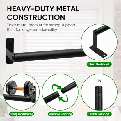 Window Plant Hanger, 41 Inch Heavy Duty Hanging Plant Rod - size: 41in-pole-1Pack