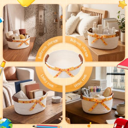 Havawish 1 Pack Thanksgiving Teacher Basket, DIY Empty Gift Basket, Apple - style: Apple