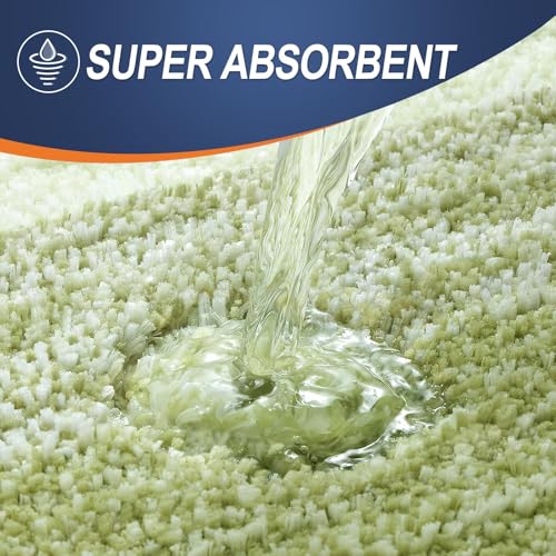 OLANLY Small Bathroom Rugs 24x16, Extra Soft Absorbent Microfiber Bath Rugs - color: Mustard Yellow, size: 24" X 16"