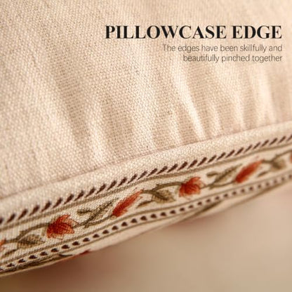 ISAENNE Designer French Rectangle Throw Pillow Cover,Set of 2,20"x12" - color: Albano a, size: 20" x 12" (Pack of 2)