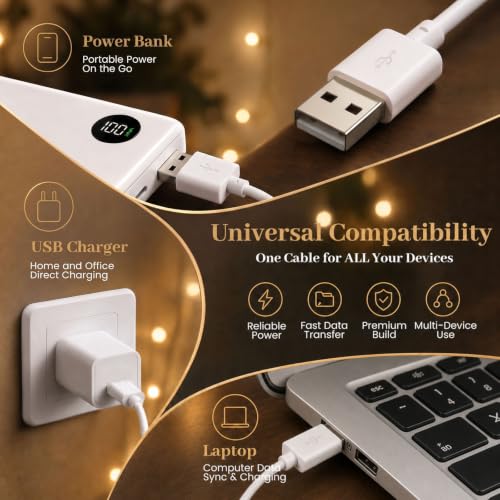 DomeStar 2 Pack Fairy Lights Battery Operate, 32 FT Rechargeable Lights - color: Warm White