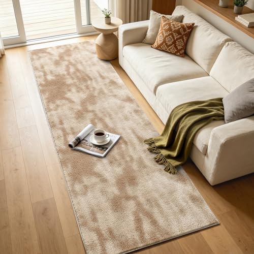 2x8 Tie-dye Beige Runner Rug Washable Non-Slip for Kitchen Hallway Bathroom - color: 01 Tie-dye Beige, size: 2' x 8' (Runner)