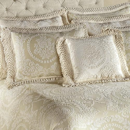 Touch of Class Timeless Bedding Set, Oversized Queen Bedspread, 6 Piece Set - size: 6 Piece Queen Bedspread Set