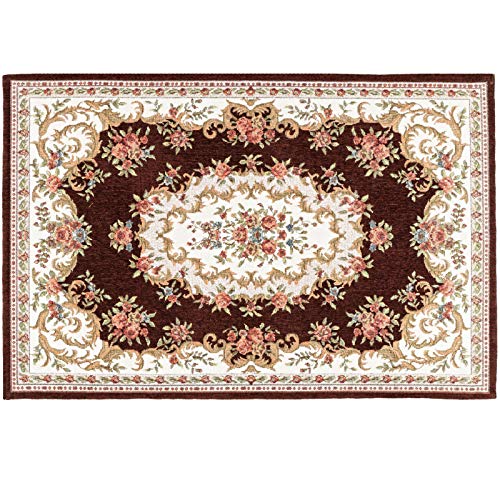 CHICHIC 36 x 24 Inch Coffee Indoor Door Mat for Home Entrance, Front Door Mat Inside Outdoor Outside Entryway Rugs Indoor Welcome Mat Anti-Slip Rubber Back Low Profile - color: Coffee, size: 2' x 3' (Rectangular)