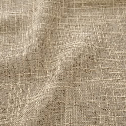 Beda Home Linen Textured Curtain Panels Kitchen Living Room-Taupe 36Wx36L - color: Taupe, size: 36"W x 36"L (Pack of 2)