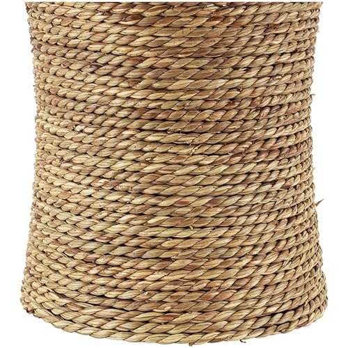Deco 79 Seagrass Vase, Vase 11" x 11" x 24", Brown - size: 11" x 11" x 24"