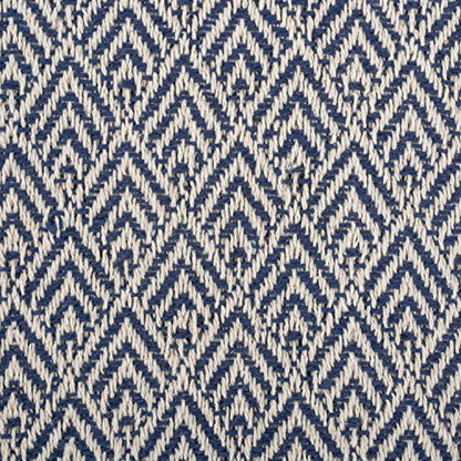DII Diamond Throw Collection Cotton Woven, 50x60, Nautical Blue - color: Nautical Blue, size: 50x60"