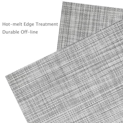 Myir JUN Placemats Set of 8 Kitchen and Dining Table Placemats - color: B-gray, size: Set of 8