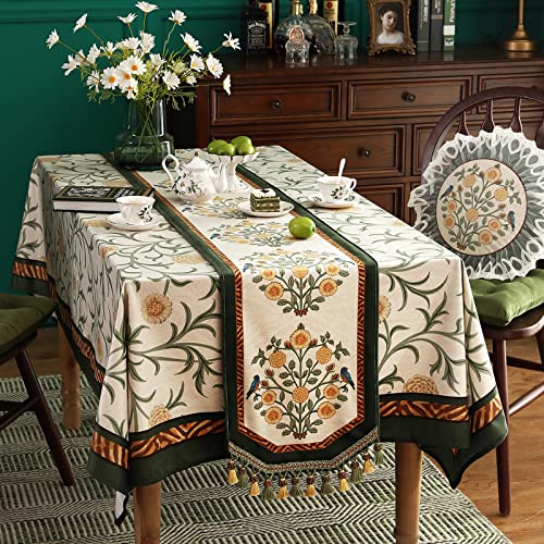 Patdrea Designer Elegant French Velvet Table Runner,12"X118"-Botticelli - color: Botticelli Velvet, size: 12"*118"