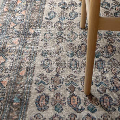 Humble Cypress 2’6" x 10’ Ivory Cream Runner Rug - Persian-inspired design - size: 2'6" x 10' (Rectangular)