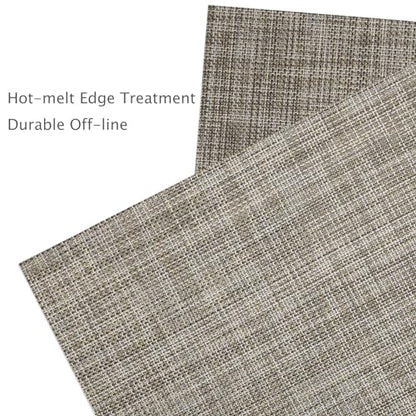 Myir JUN Placemats Set of 6 Kitchen and Dining Table Placemats - color: Caramel, size: Set of 6