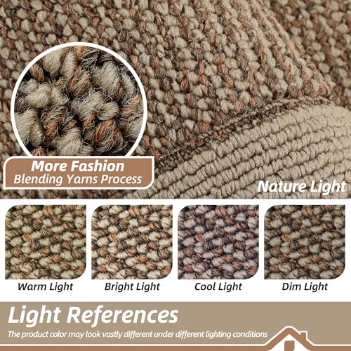 BEQHAUSE Kitchen Runner Rug 24"x60", Non Slip Kitchen Mat Washable, Taupe - color: Taupe, size: 24" X 60" (Rectangular)