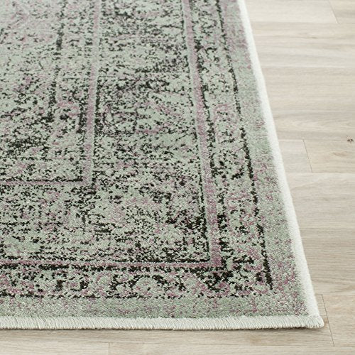 SAFAVIEH Vintage Collection Runner Rug - 2'2" x 7'2", Taupe, Oriental Medallion Distressed Viscose Design, Ideal for High Traffic Areas in Living Room, Bedroom (VTG112-660)