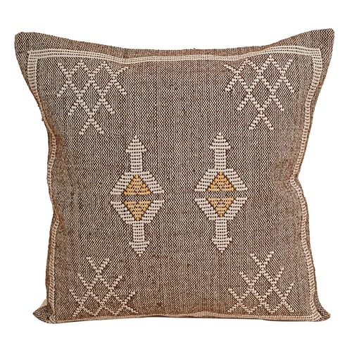 Indian Cotton Cushion Cover Sabra Kilim Pillow Cover Designer Decorative Sofa 18x18 Inche Handwoven Cushion Case for Farmhouse Home Decor Spring Decorative Pillow (Pattern 12) - color: Pattern 12
