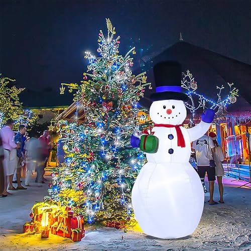 JMEXSUSS 163ft 500 LED Blue and White Christmas Lights with 8 Modes - color: Blue White, size: 500 LED
