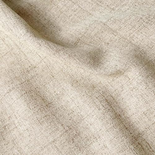 Faux Linen Cafe Curtains for Windows, 45 Inch Length, Khaki Tan, Set of 2 - color: Khaki Tan, size: 27"W x 45"L (Pack of 2)