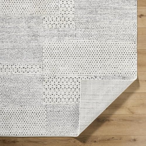 Livabliss x Galey Alix Architect III Modern Geometric Area Rug, 6'7" x 9' (7' x 9'), Gray/Black - color: Gray/Black, size: 6'7" x 9' (Rectangular)
