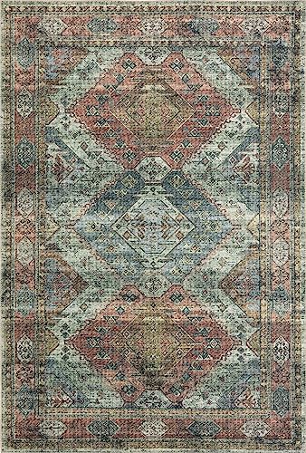 Loloi Skye Apricot/Mist 2'-3" x 3'-9" Accent Rug - color: Apricot / Mist, size: 2'3" x 3'9" (Rectangular)