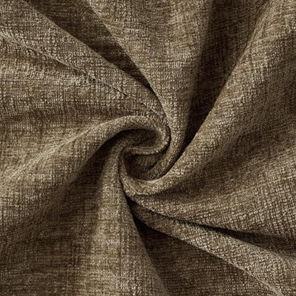 MIULEE Soft Chenille Fall Throw Pillow Covers Coffee 16x16 Inch Pack of 2 - color: Coffee, size: 16" x 16" (Pack of 2)