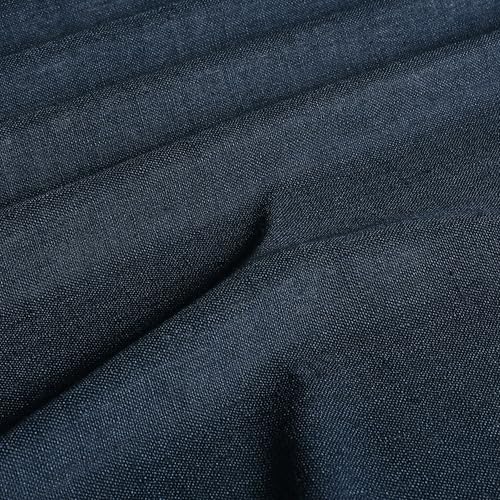 Vision Home Navy Blue Pinch Pleated Full Blackout Curtains Linen Blended Room Darkening Curtain Panels 63 inch for Living Room Bedroom Thermal Insulated Pinch Pleat Drapes with Hooks 40" Wx63 Lx2 - color: Navy Blue, size: 40"W x 63"L (Pack of 2)