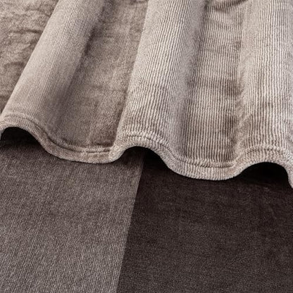 PAVILIA Taupe Ombre Fleece Throw Blanket for Couch Sofa Bed, 50x60 - color: Gradient - Taupe, size: 50 x 60 Inches - Throw
