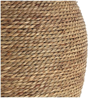 Deco 79 Seagrass Vase, Vase 11" x 11" x 24", Brown - size: 11" x 11" x 24"