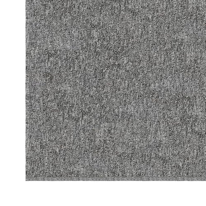 Ottomanson Door Mat Indoor Entryway Runner Rug – Non-Slip Durable Low-Pile Runner with Stain-Resistant Surface, 20" x 59", Gray - color: Grey