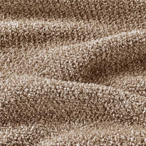 CozeCube Reversible Knitted Throw Blanket, Brown White Melange 50"x60" - color: M-dark Brown, size: 50"x60"