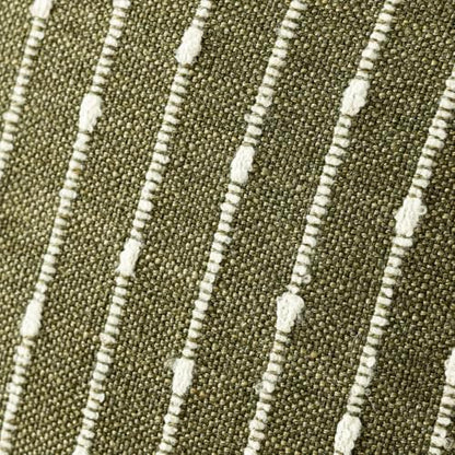 Foindtower Boho Striped Boucle Lumbar Throw Pillow Covers 12x20 Olive Green - color: Olive Green, size: 20" x 12" (Pack of 2)