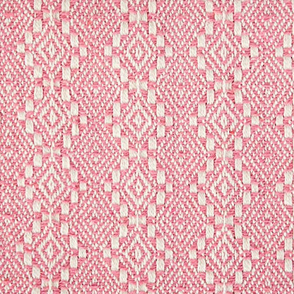 DII Diamond Stitch Woven Throw, Organic Modern, 50 x 60, Rose - color: Rose