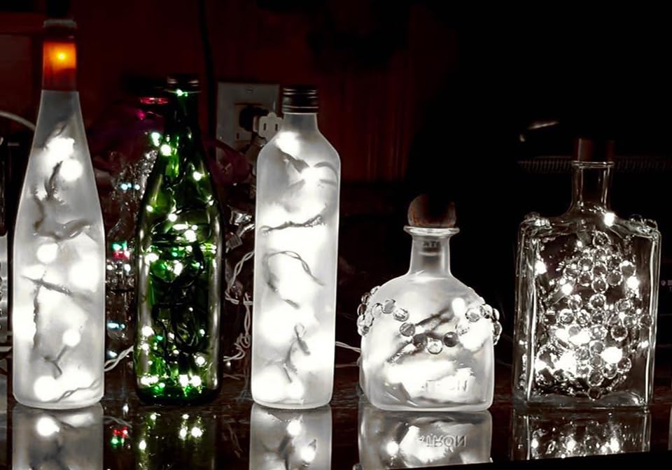 Novelty Lights 35 LED Christmas Mini Light Set, Pure White, 13.5 Feet - color: Pure White