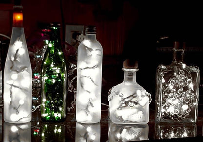 Novelty Lights 35 LED Christmas Mini Light Set, Pure White, White Wire - color: Pure White