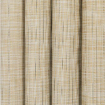 SHACOS Round Table Placemats Wedge Shaped Placemat Set of 4 Non Slip Heat Resistant Woven Vinyl Table Mats Wipe Clean Indoor Outdoor (4, Beige Yellow) - color: Beige Yellow