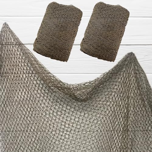 Fishing Net Decor, 5x10 Fish Net Decorations for Beach Decor or Party, 2pcs - size: 2 Pack (5x10 ft each)