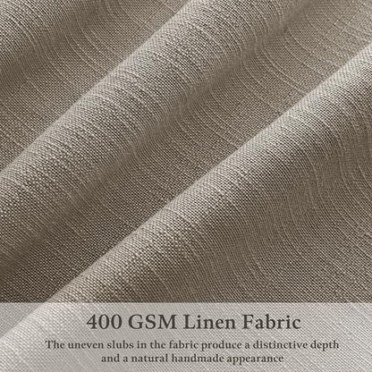 Burlywood Pinch Pleated Extra Long Semi Sheer Curtains 105 Inches Long 50W - color: Burlywood Birch, size: 50"W x 105"L (Pack of 2)