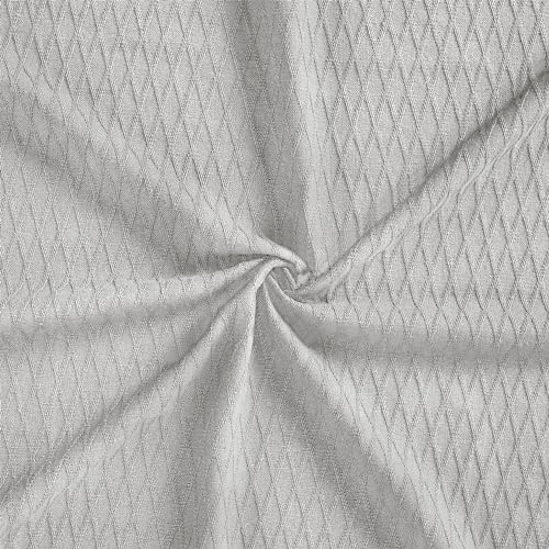 Superior Cotton Blanket, Lightweight, Breathable Bedding, King, Platinum - color: Platinum, size: King