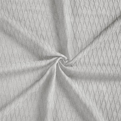 Superior Cotton Blanket, Lightweight, Breathable Bedding, Throw, Platinum - color: Platinum, size: Throw