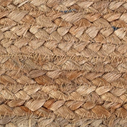 THE BEER VALLEY Jute Braided Table Runner, Natural, 13x36 Inches - color: Natural, size: 1'1" x 3' (Rectangular)